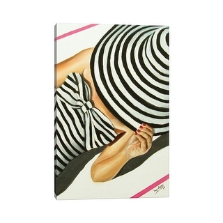 iCanvas "Tan Line /Stripes" by Salma Nasreldin Canvas Print - Bed Bath